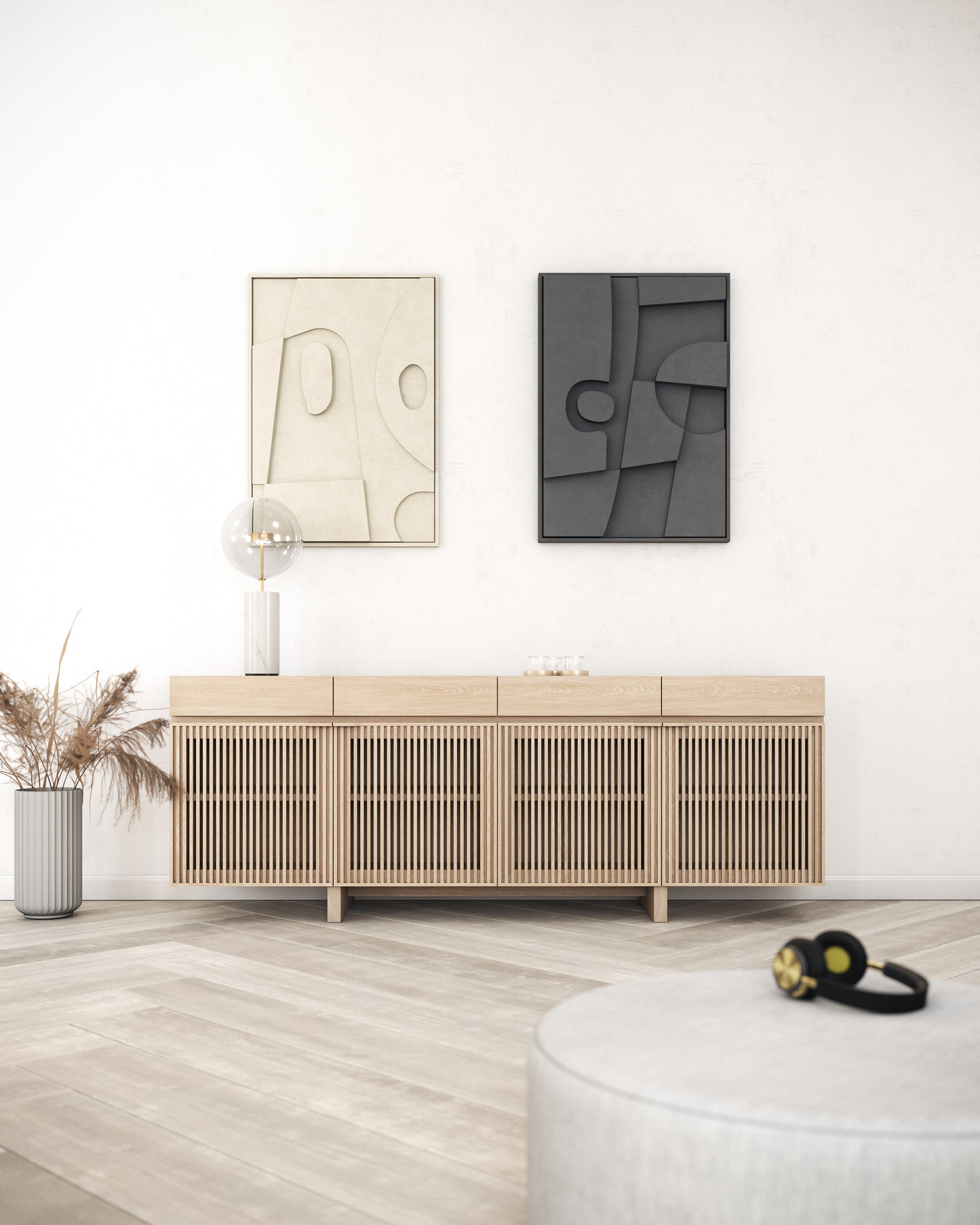 Eiche Sideboard Buffet Schubladen