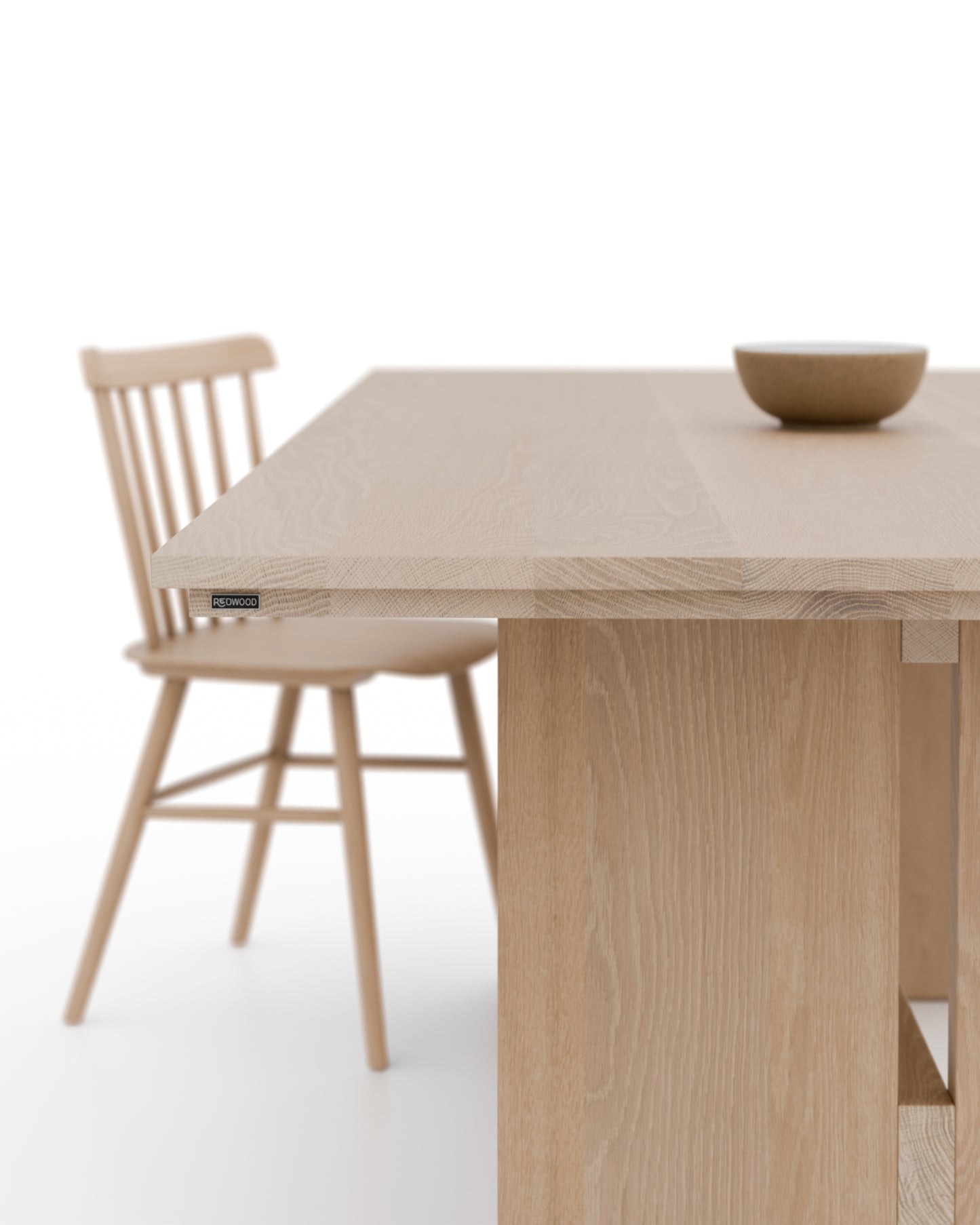 Esstisch Eiche massiv japandi