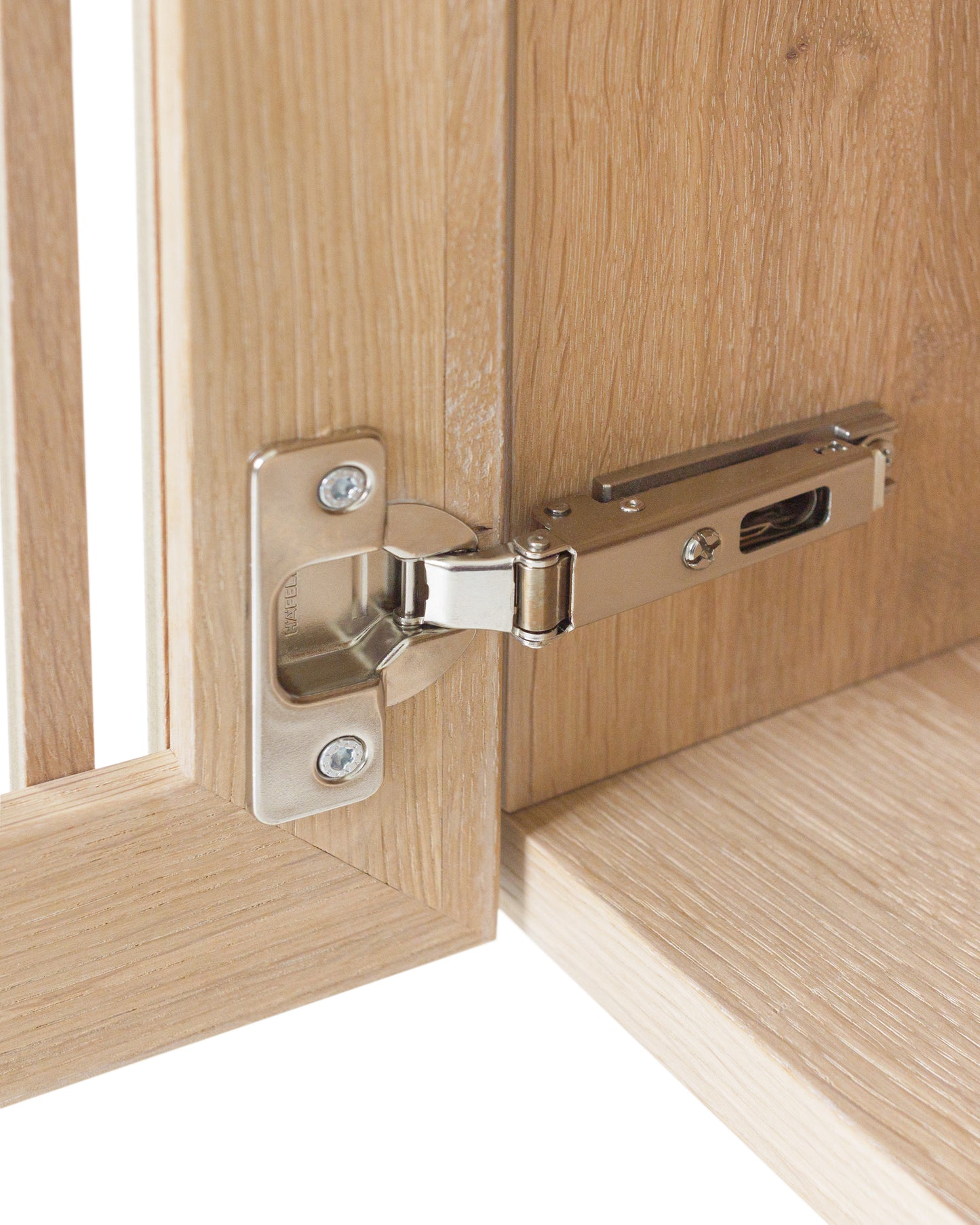 Japandi-Stil Lowboard Eiche zweitürig