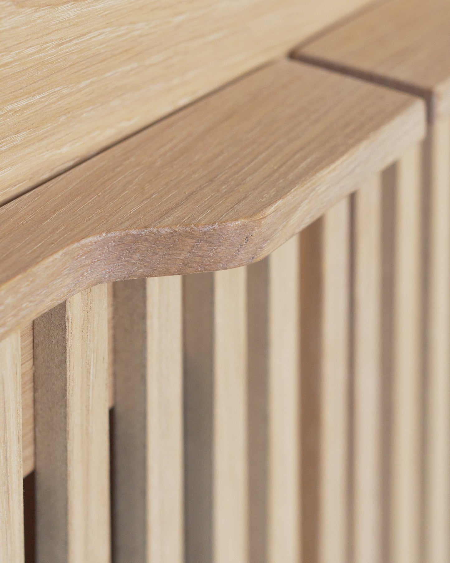 Japandi Sideboard Eiche Gekalkt