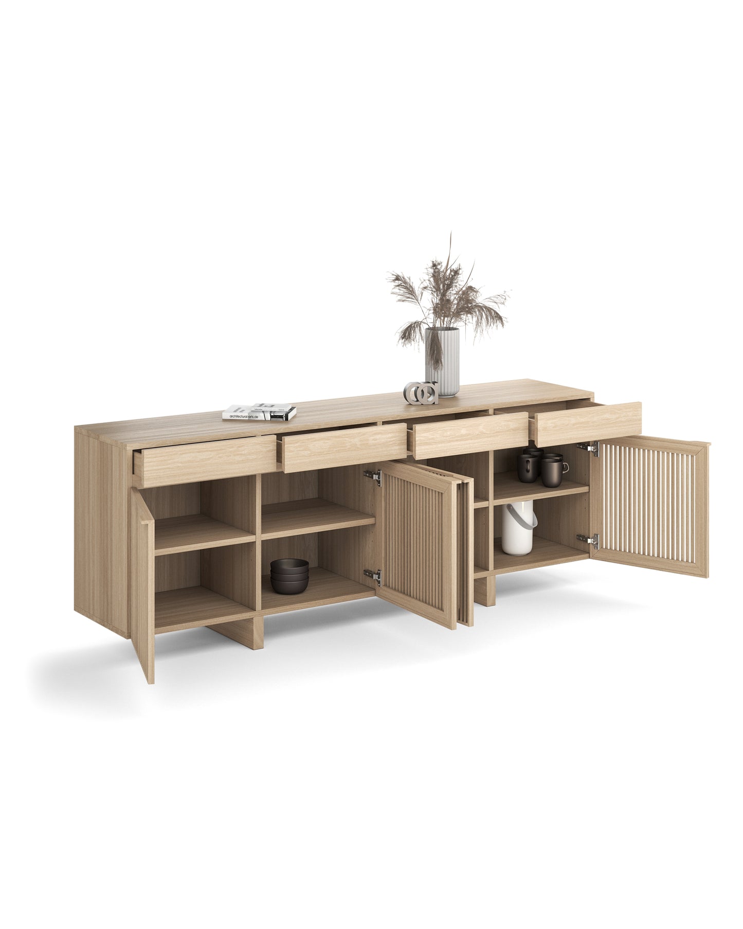 Eiche Sideboard Buffet Schubladen
