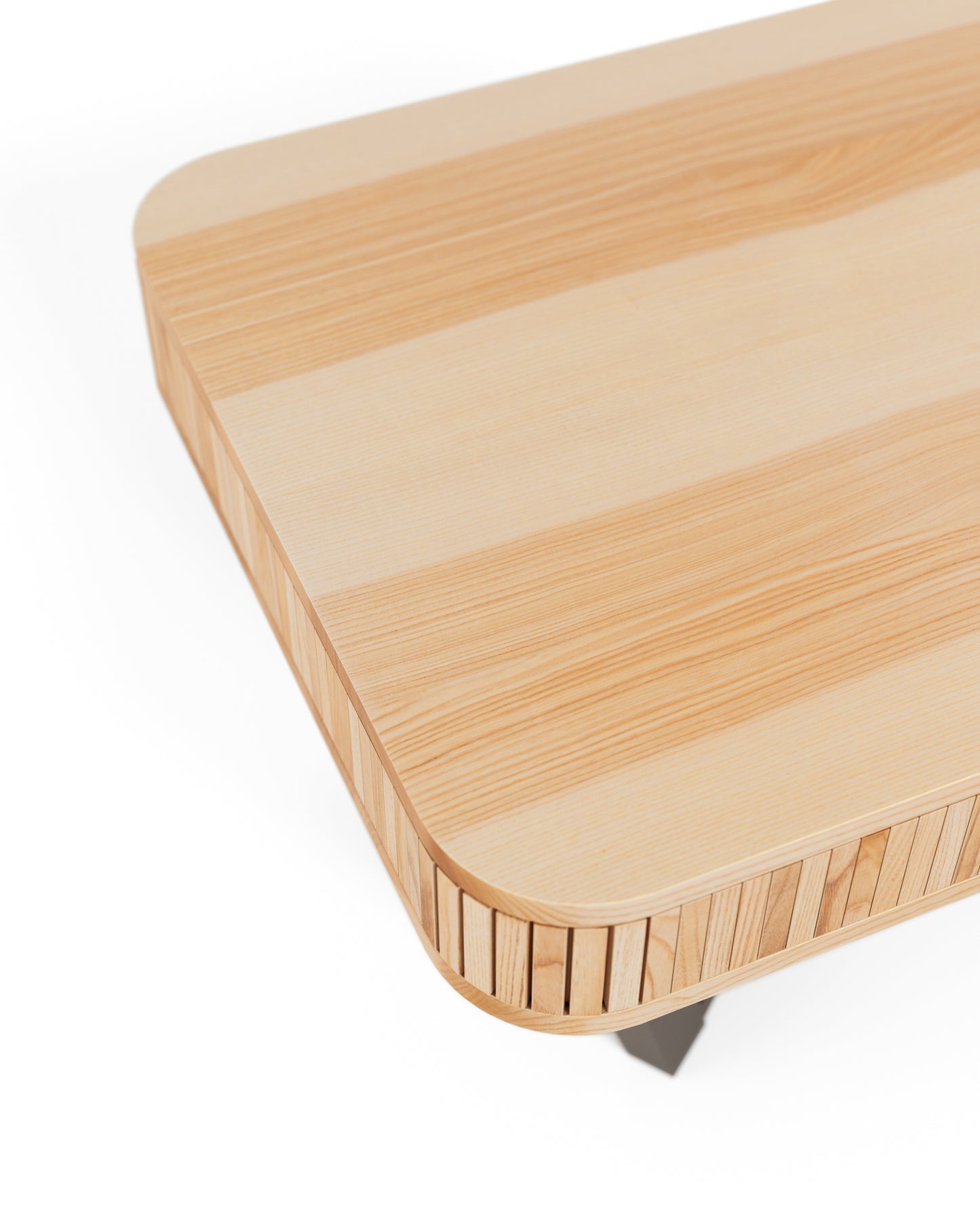 Couchtisch Kernesche mit Stauraum